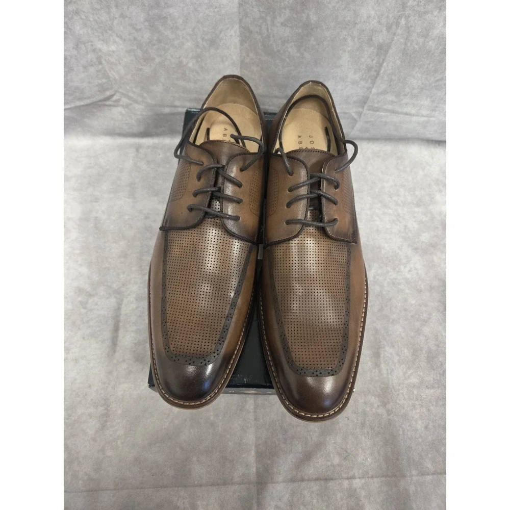Joseph Abboud Mens Dress Shoe SZ-13D BRN Adam Lace Up